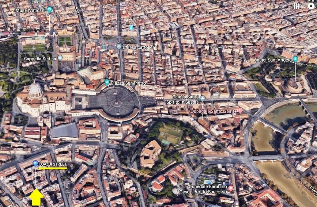 La Canterina Al Vaticano Rzym Zewnętrze zdjęcie